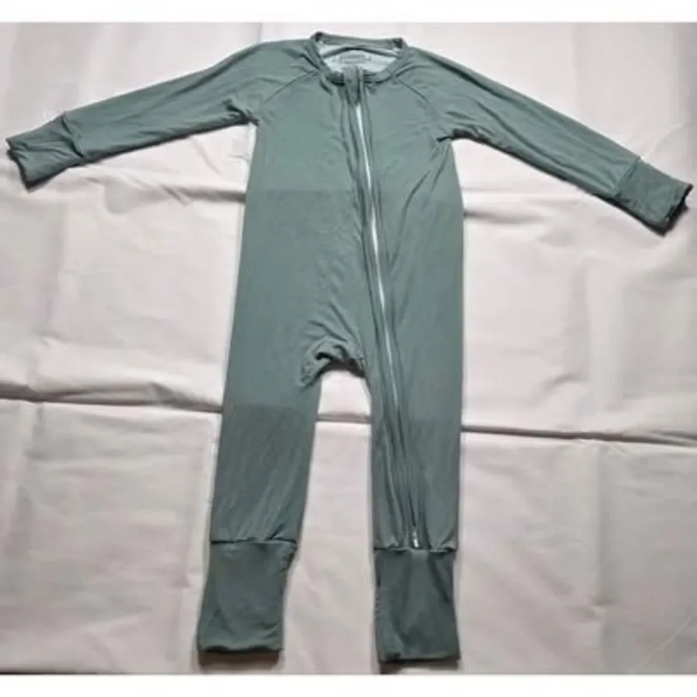 Bamboo Baby Sleepwear Bundle 3 Pc Mickey Sage Dino 6-24M